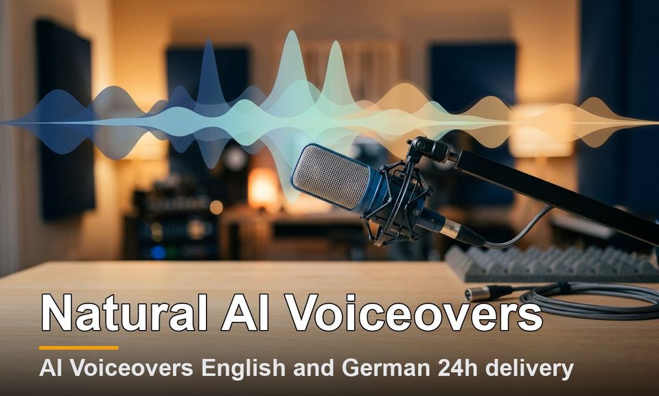 AI voiceover: example of the service cover image