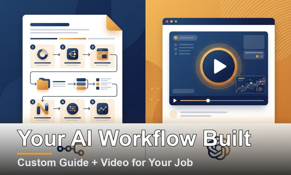 AI workflow guide: example of the service cover image